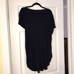 EUC Apt.9 women’s ribbed top - dark blue, size XXL